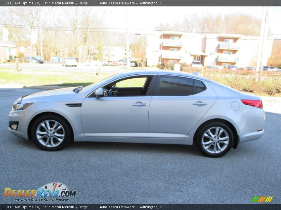 2013 Kia Optima EX Satin Metal Metallic / Beige Photo #3