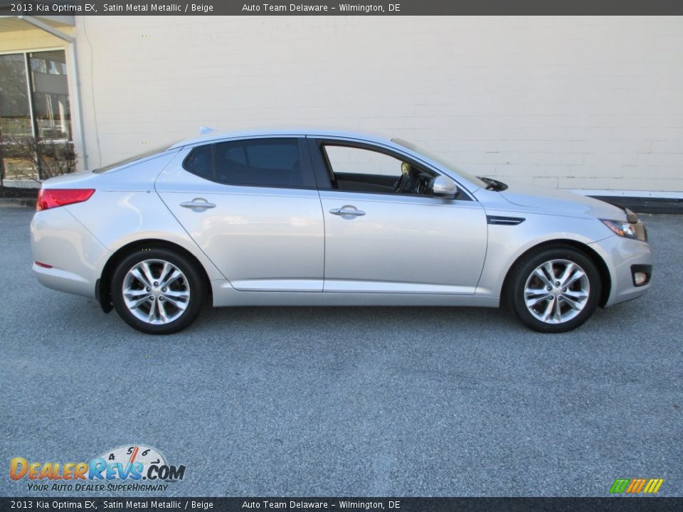 2013 Kia Optima EX Satin Metal Metallic / Beige Photo #7