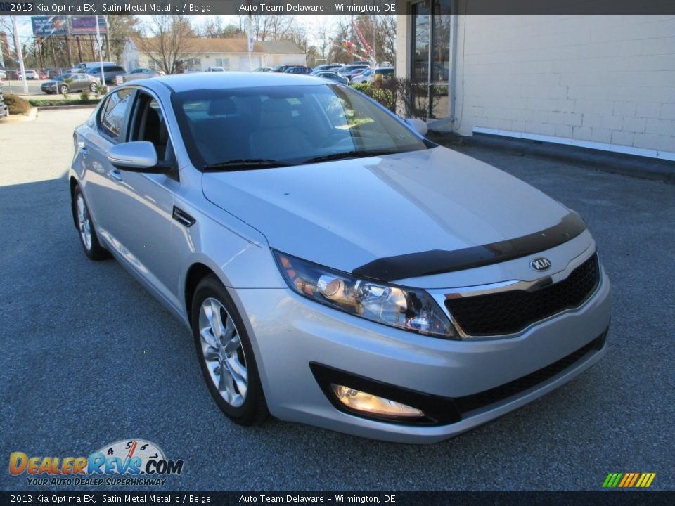 2013 Kia Optima EX Satin Metal Metallic / Beige Photo #8