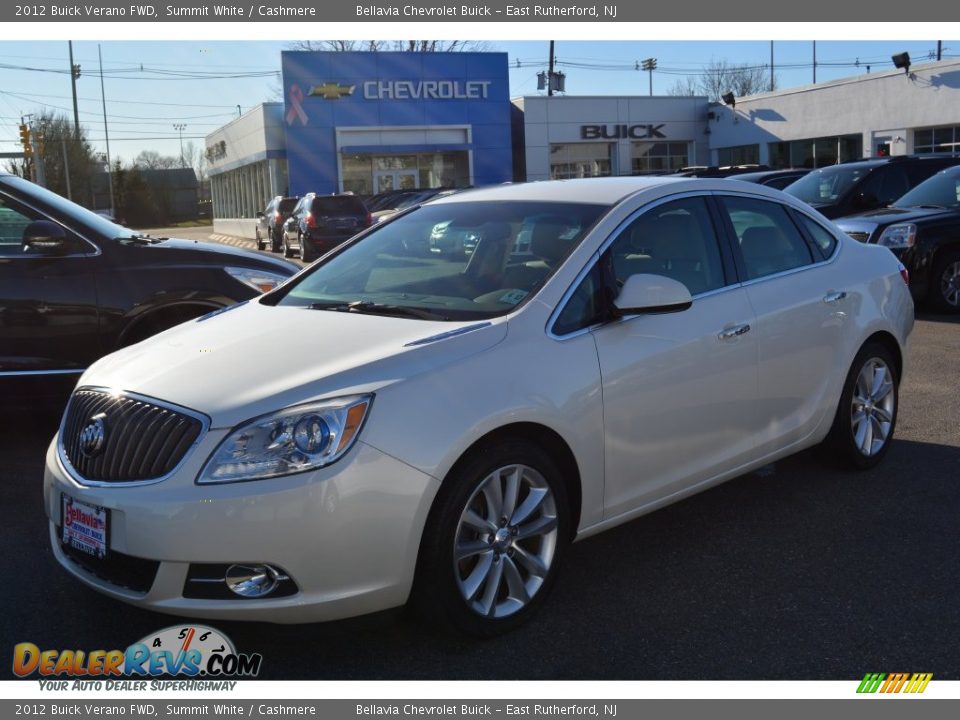 2012 Buick Verano FWD Summit White / Cashmere Photo #1