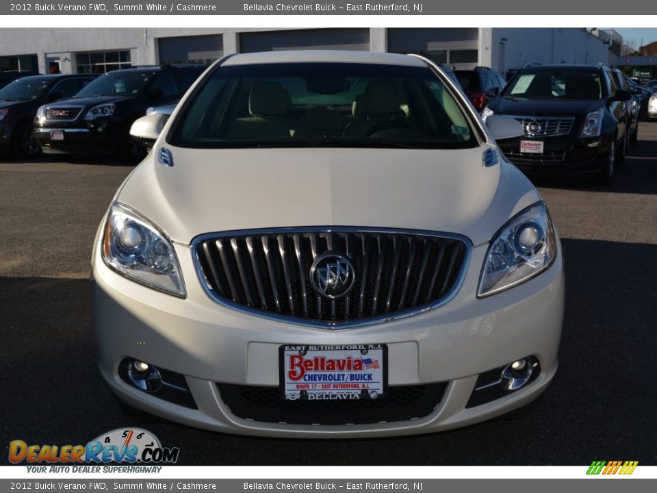 2012 Buick Verano FWD Summit White / Cashmere Photo #2