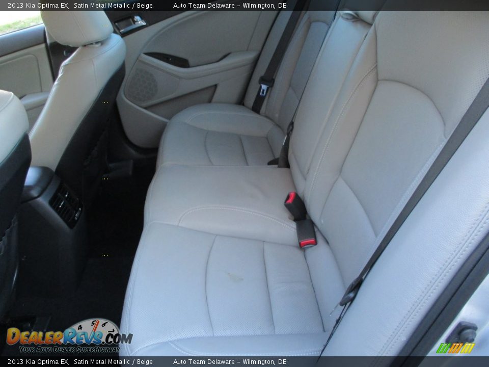 2013 Kia Optima EX Satin Metal Metallic / Beige Photo #16