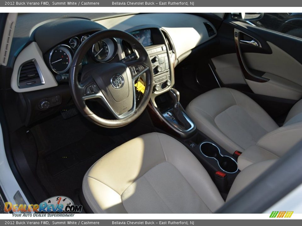 2012 Buick Verano FWD Summit White / Cashmere Photo #8