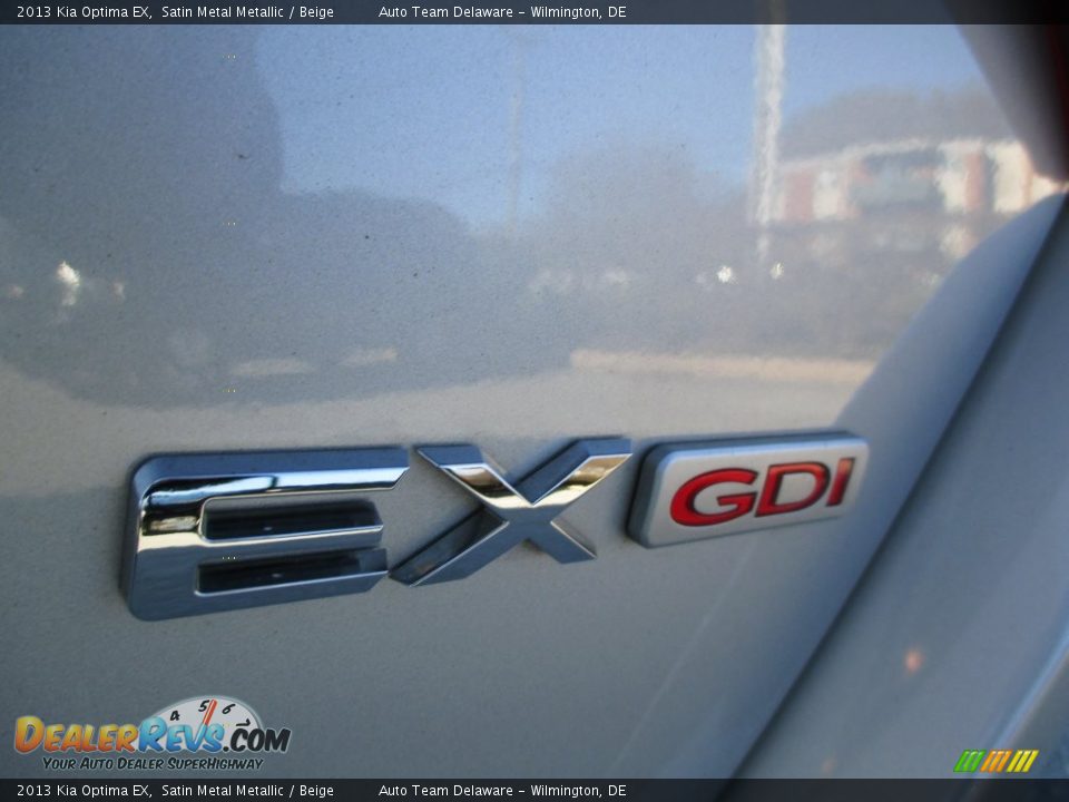 2013 Kia Optima EX Satin Metal Metallic / Beige Photo #19