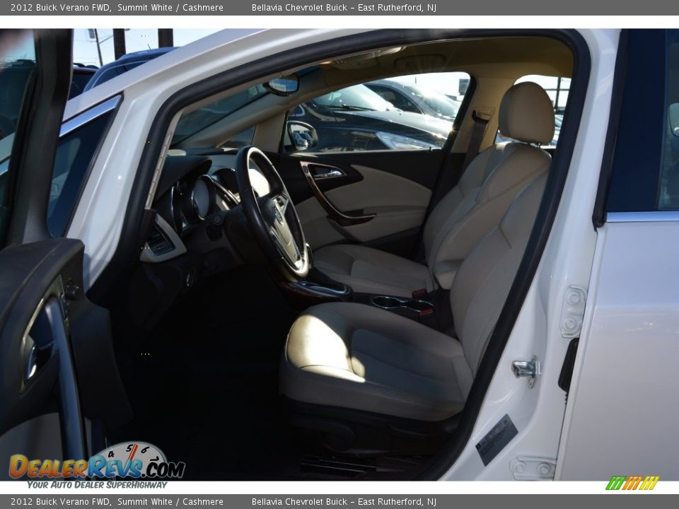 2012 Buick Verano FWD Summit White / Cashmere Photo #9