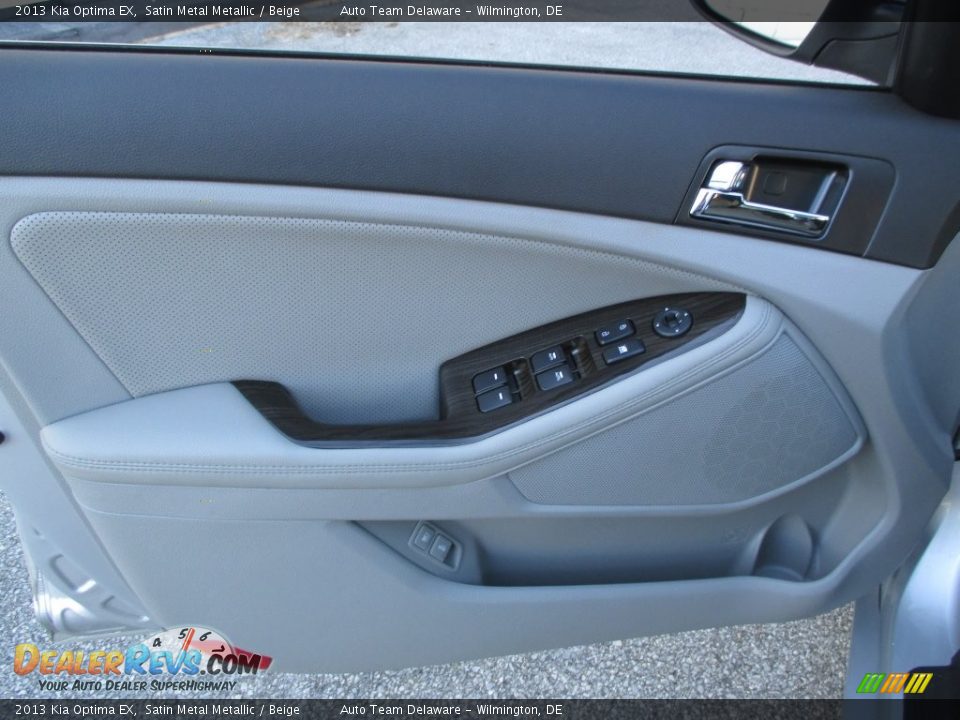 2013 Kia Optima EX Satin Metal Metallic / Beige Photo #20