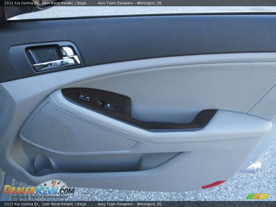 2013 Kia Optima EX Satin Metal Metallic / Beige Photo #23