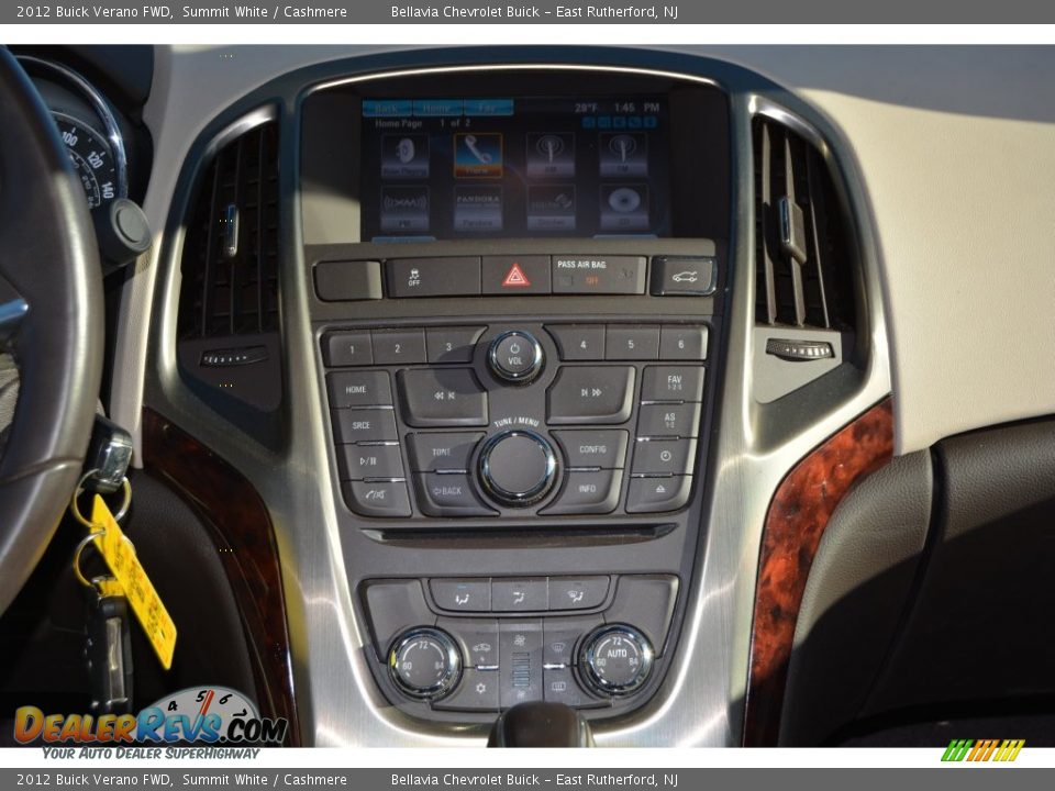 2012 Buick Verano FWD Summit White / Cashmere Photo #13