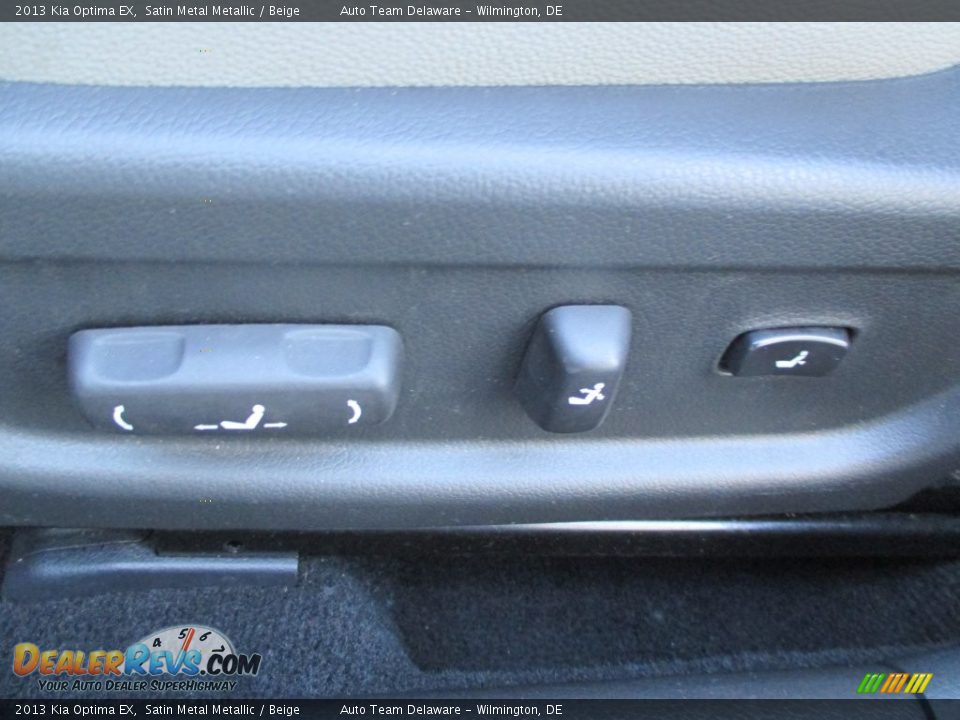 2013 Kia Optima EX Satin Metal Metallic / Beige Photo #25