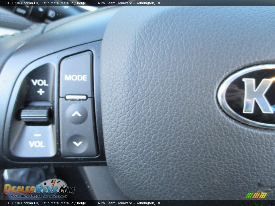 2013 Kia Optima EX Satin Metal Metallic / Beige Photo #26