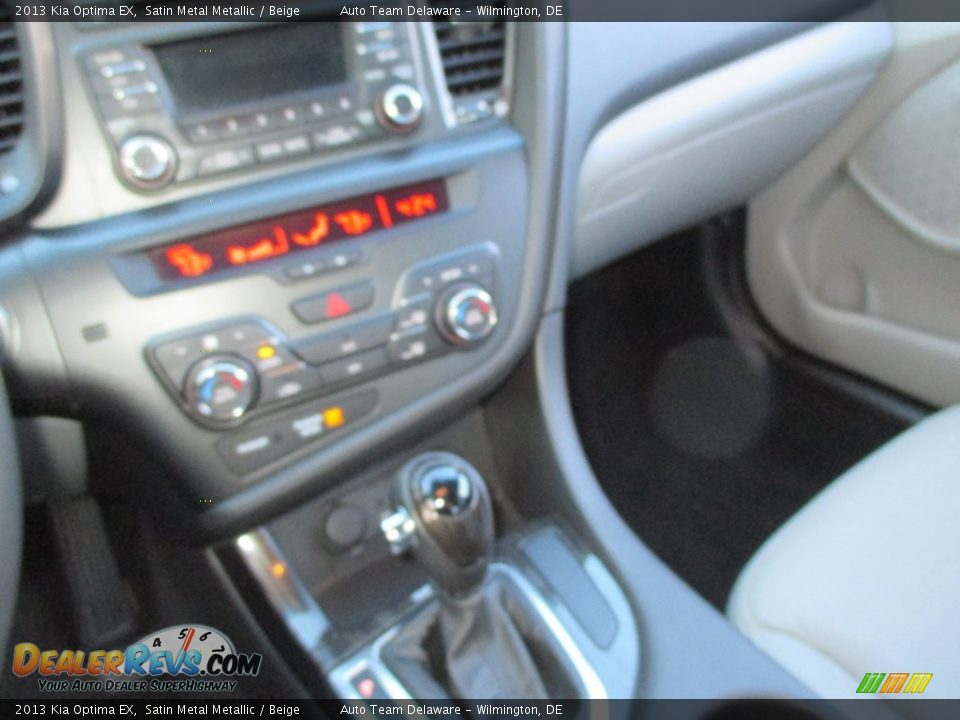2013 Kia Optima EX Satin Metal Metallic / Beige Photo #29