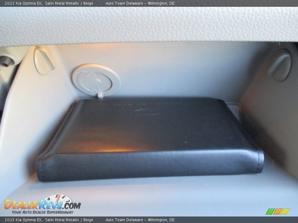 2013 Kia Optima EX Satin Metal Metallic / Beige Photo #32
