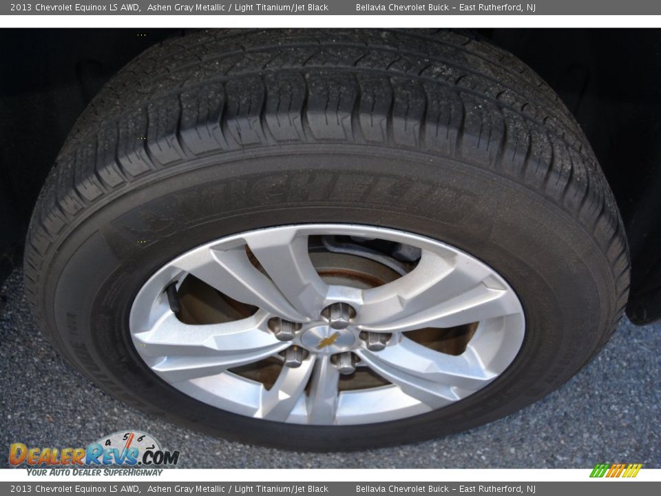 2013 Chevrolet Equinox LS AWD Ashen Gray Metallic / Light Titanium/Jet Black Photo #20