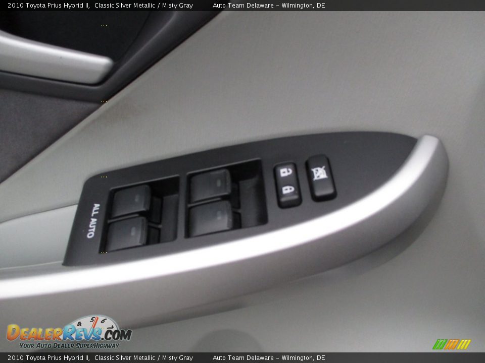 2010 Toyota Prius Hybrid II Classic Silver Metallic / Misty Gray Photo #27