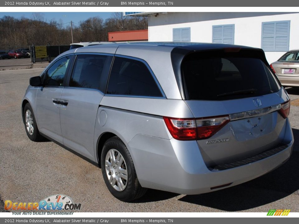 2012 Honda Odyssey LX Alabaster Silver Metallic / Gray Photo #3