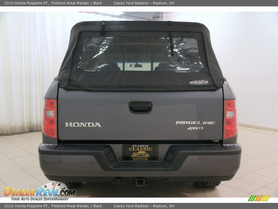 2010 Honda Ridgeline RT Polished Metal Metallic / Black Photo #23
