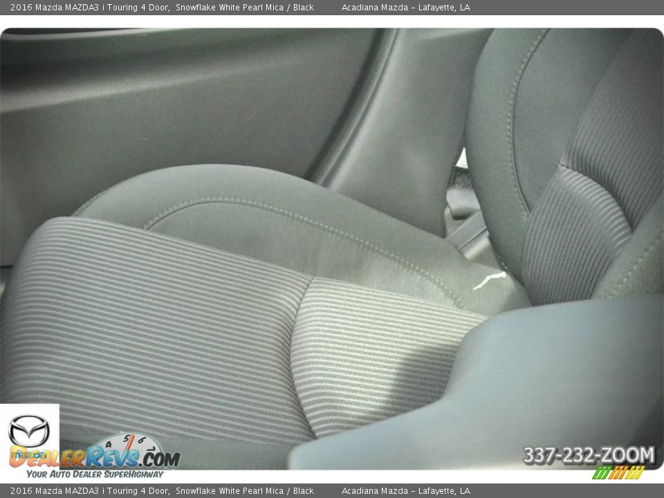 2016 Mazda MAZDA3 i Touring 4 Door Snowflake White Pearl Mica / Black Photo #2
