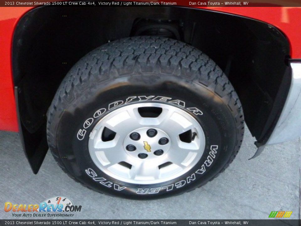 2013 Chevrolet Silverado 1500 LT Crew Cab 4x4 Victory Red / Light Titanium/Dark Titanium Photo #2