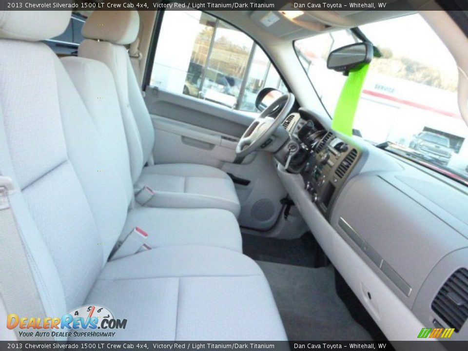 2013 Chevrolet Silverado 1500 LT Crew Cab 4x4 Victory Red / Light Titanium/Dark Titanium Photo #3