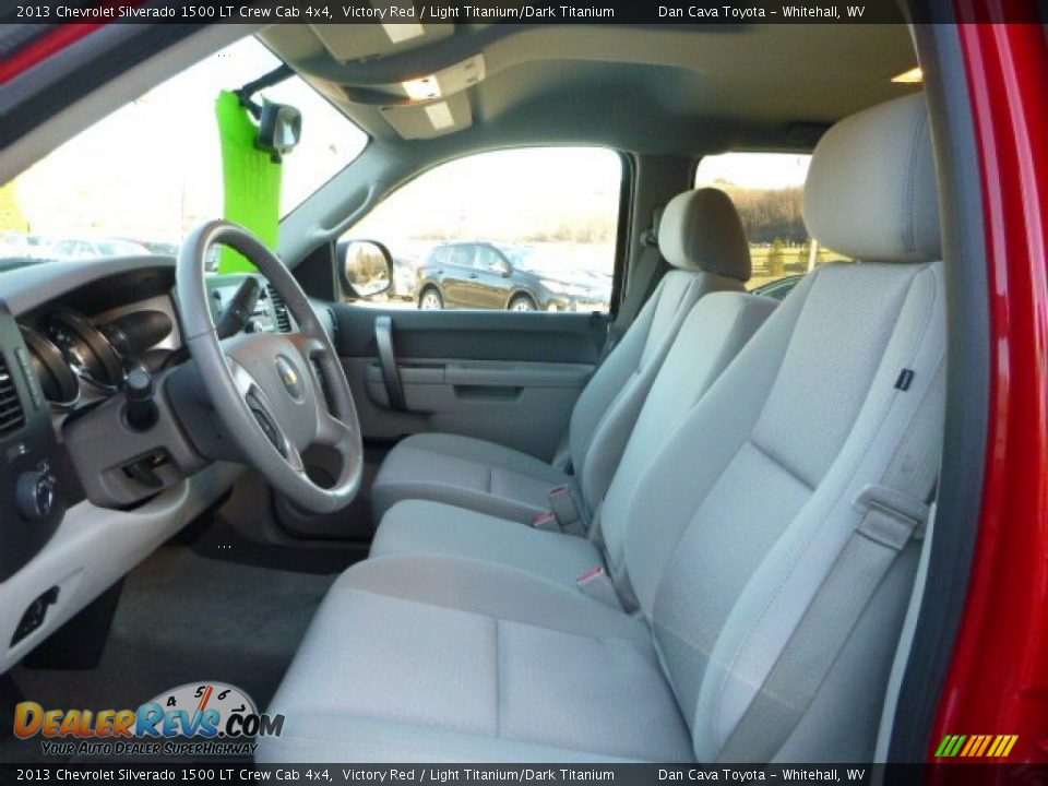 2013 Chevrolet Silverado 1500 LT Crew Cab 4x4 Victory Red / Light Titanium/Dark Titanium Photo #16