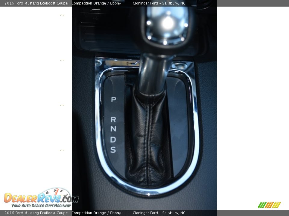 2016 Ford Mustang EcoBoost Coupe Competition Orange / Ebony Photo #16