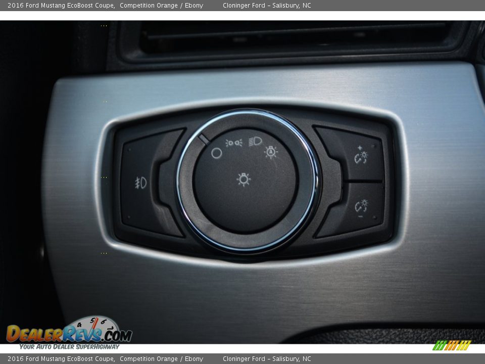 2016 Ford Mustang EcoBoost Coupe Competition Orange / Ebony Photo #18