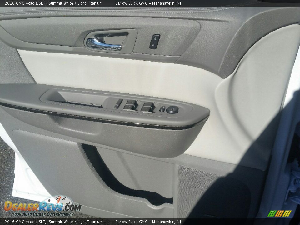 2016 GMC Acadia SLT Summit White / Light Titanium Photo #6