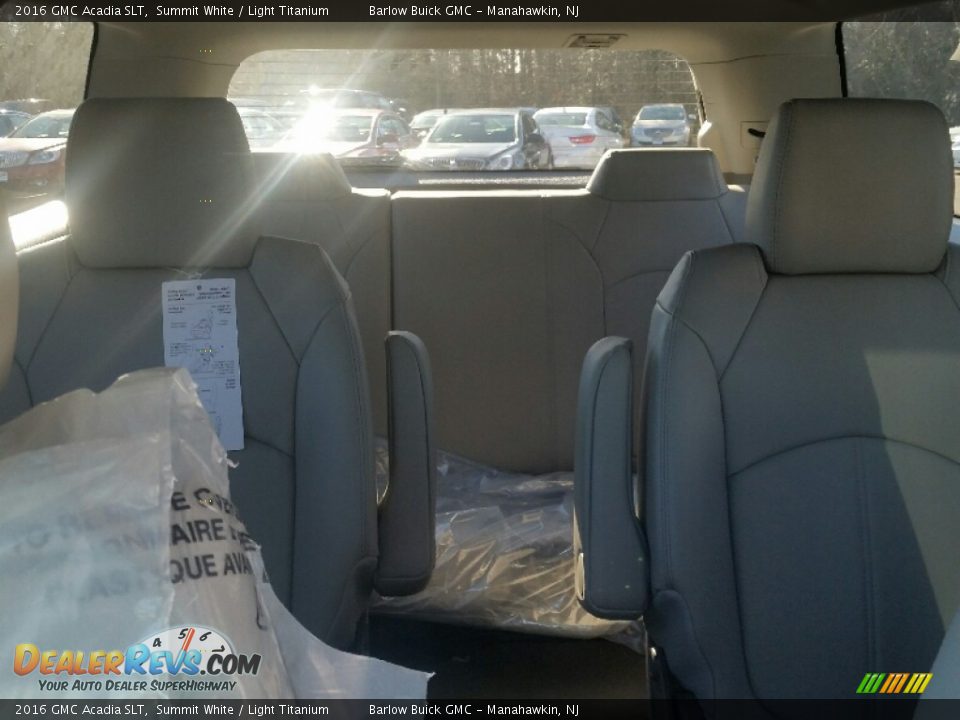 2016 GMC Acadia SLT Summit White / Light Titanium Photo #9