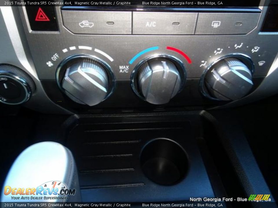2015 Toyota Tundra SR5 CrewMax 4x4 Magnetic Gray Metallic / Graphite Photo #24