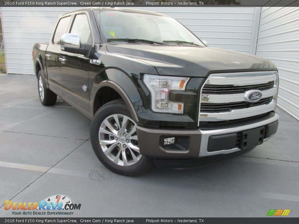 Front 3/4 View of 2016 Ford F150 King Ranch SuperCrew Photo #1