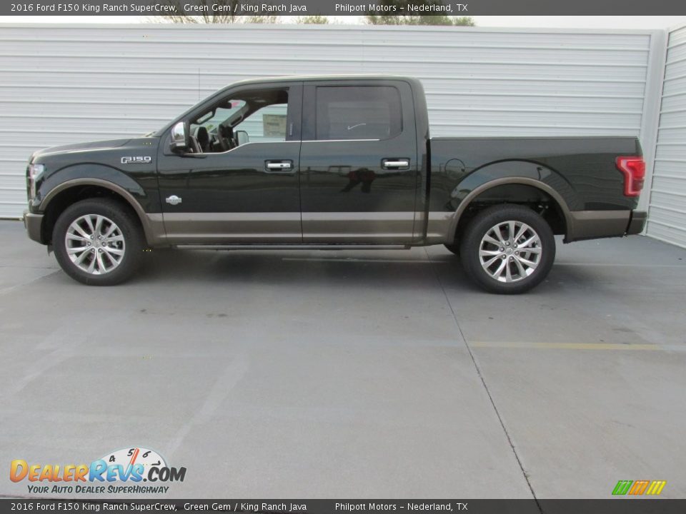 Green Gem 2016 Ford F150 King Ranch SuperCrew Photo #6