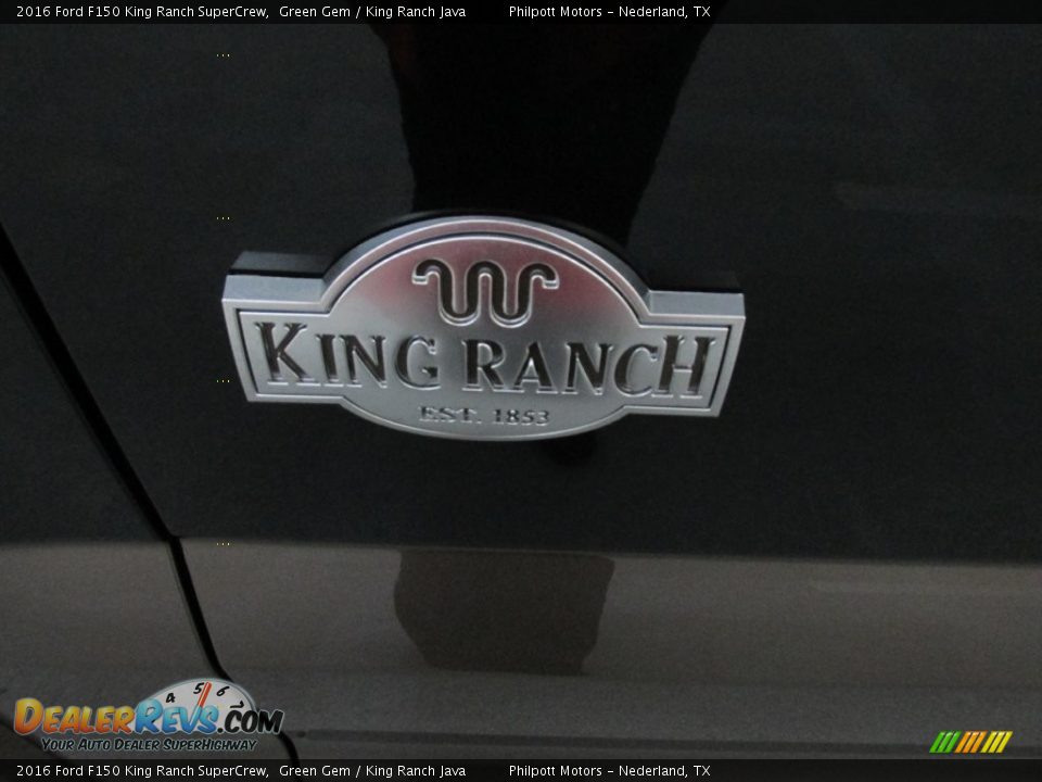 2016 Ford F150 King Ranch SuperCrew Green Gem / King Ranch Java Photo #14