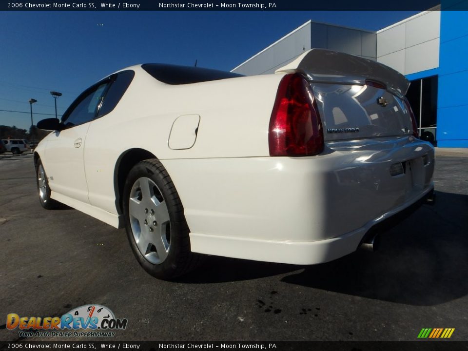 2006 Chevrolet Monte Carlo SS White / Ebony Photo #5