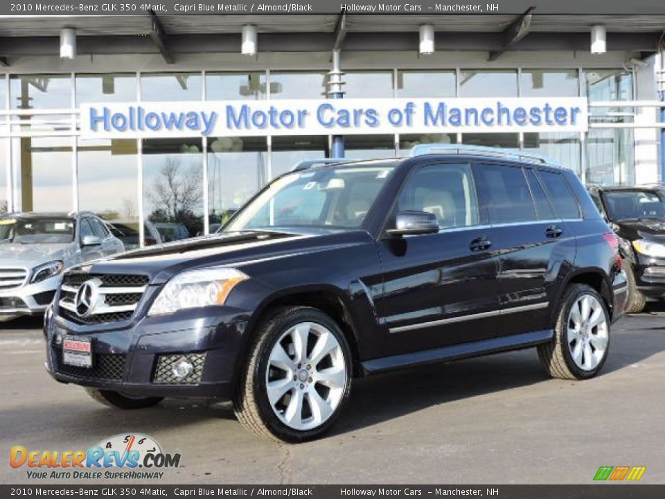 2010 Mercedes-Benz GLK 350 4Matic Capri Blue Metallic / Almond/Black Photo #1