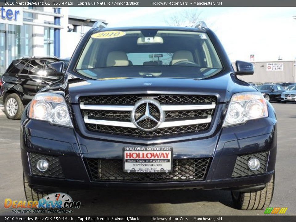 2010 Mercedes-Benz GLK 350 4Matic Capri Blue Metallic / Almond/Black Photo #2
