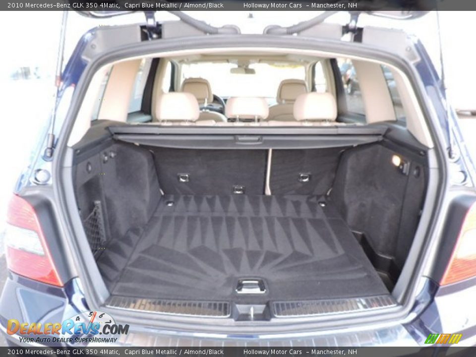 2010 Mercedes-Benz GLK 350 4Matic Capri Blue Metallic / Almond/Black Photo #6