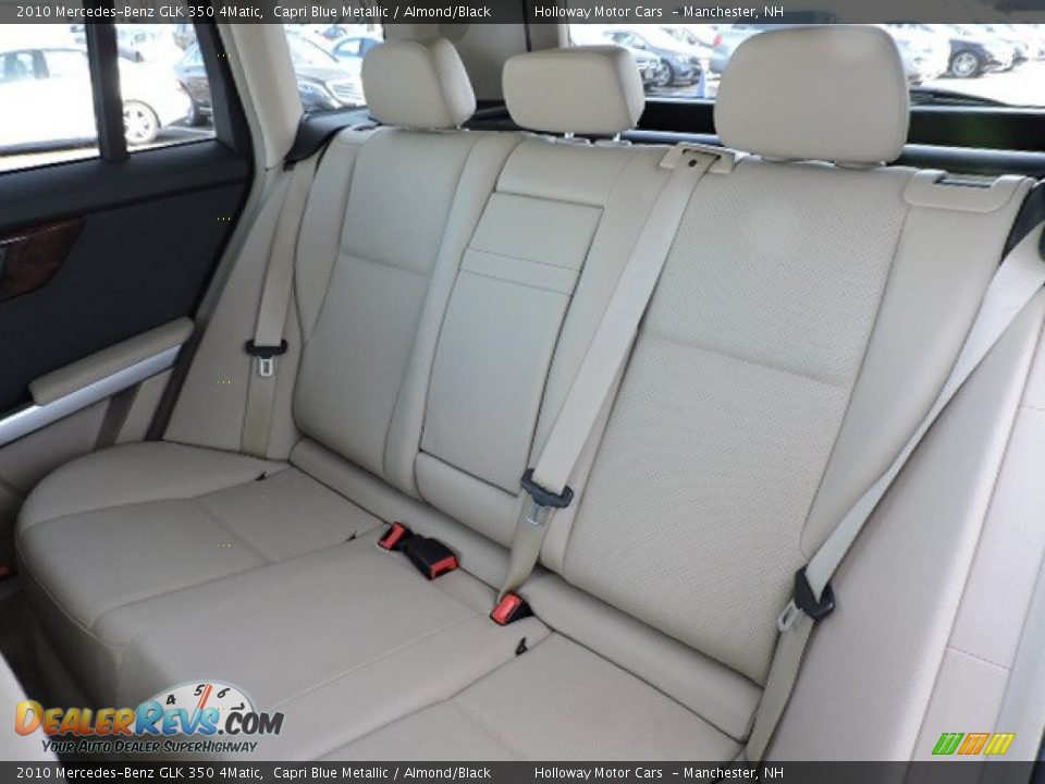 2010 Mercedes-Benz GLK 350 4Matic Capri Blue Metallic / Almond/Black Photo #8