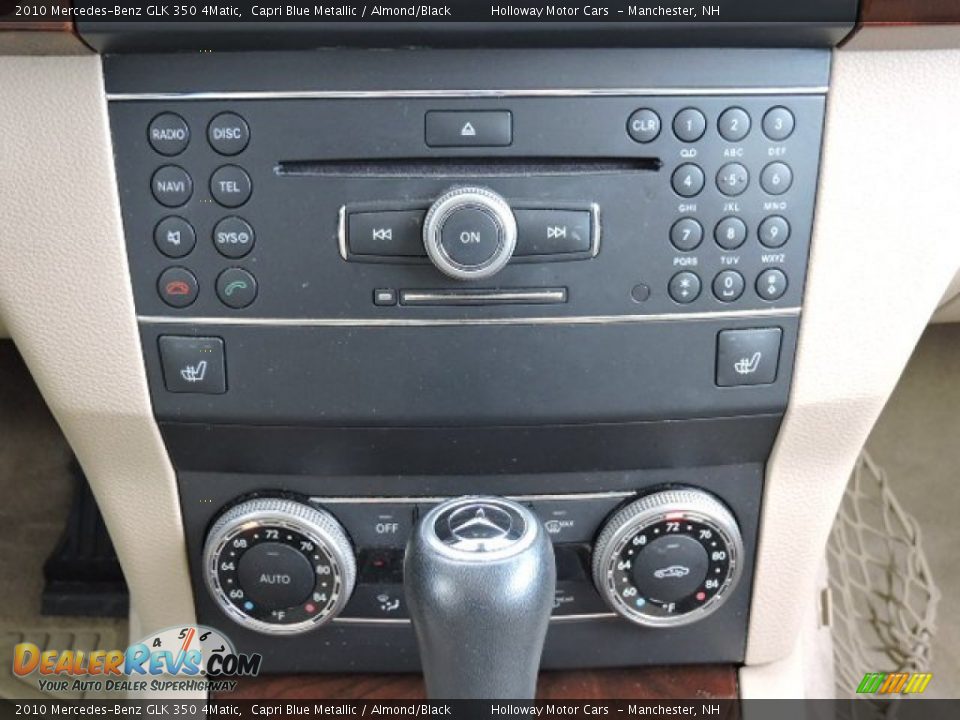 2010 Mercedes-Benz GLK 350 4Matic Capri Blue Metallic / Almond/Black Photo #12