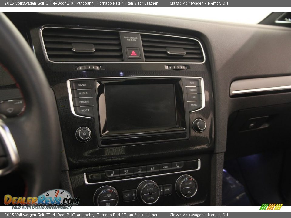 2015 Volkswagen Golf GTI 4-Door 2.0T Autobahn Tornado Red / Titan Black Leather Photo #8