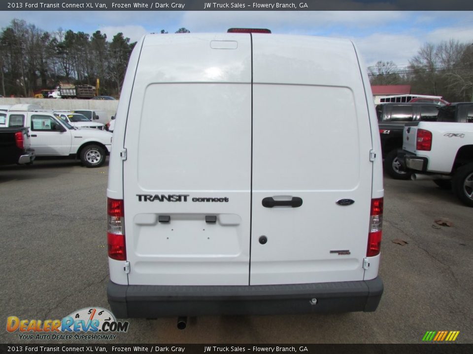 2013 Ford Transit Connect XL Van Frozen White / Dark Gray Photo #8