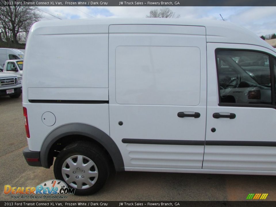2013 Ford Transit Connect XL Van Frozen White / Dark Gray Photo #13