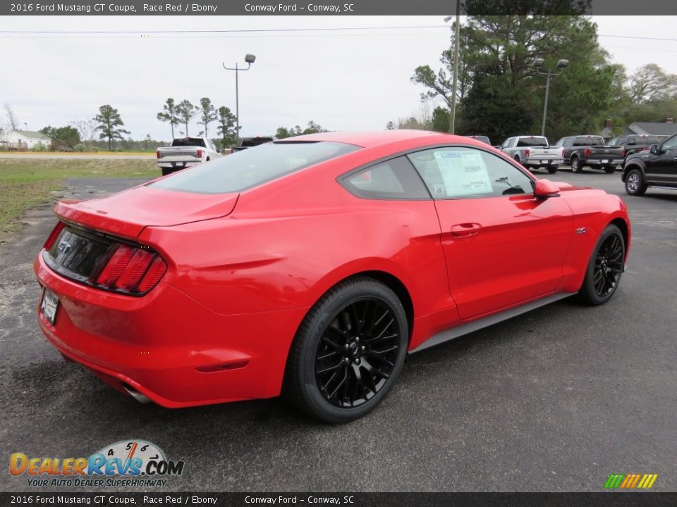 2016 Ford Mustang GT Coupe Race Red / Ebony Photo #3