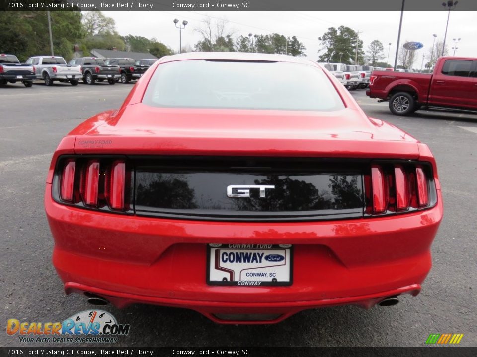 2016 Ford Mustang GT Coupe Race Red / Ebony Photo #4