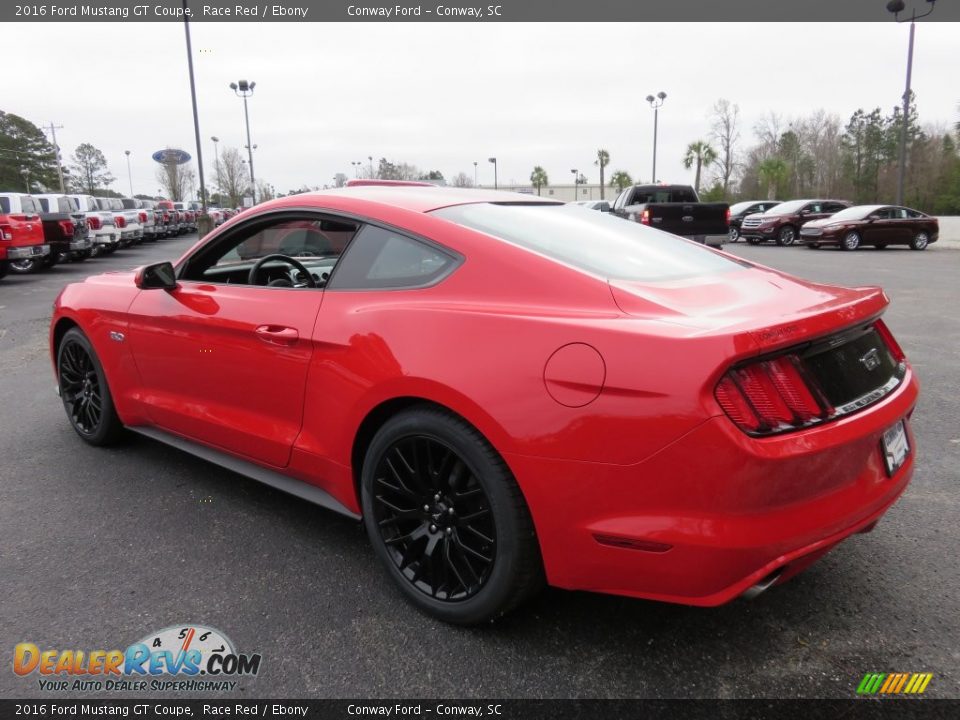 2016 Ford Mustang GT Coupe Race Red / Ebony Photo #5