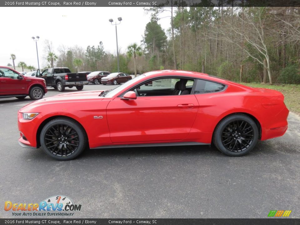 2016 Ford Mustang GT Coupe Race Red / Ebony Photo #6