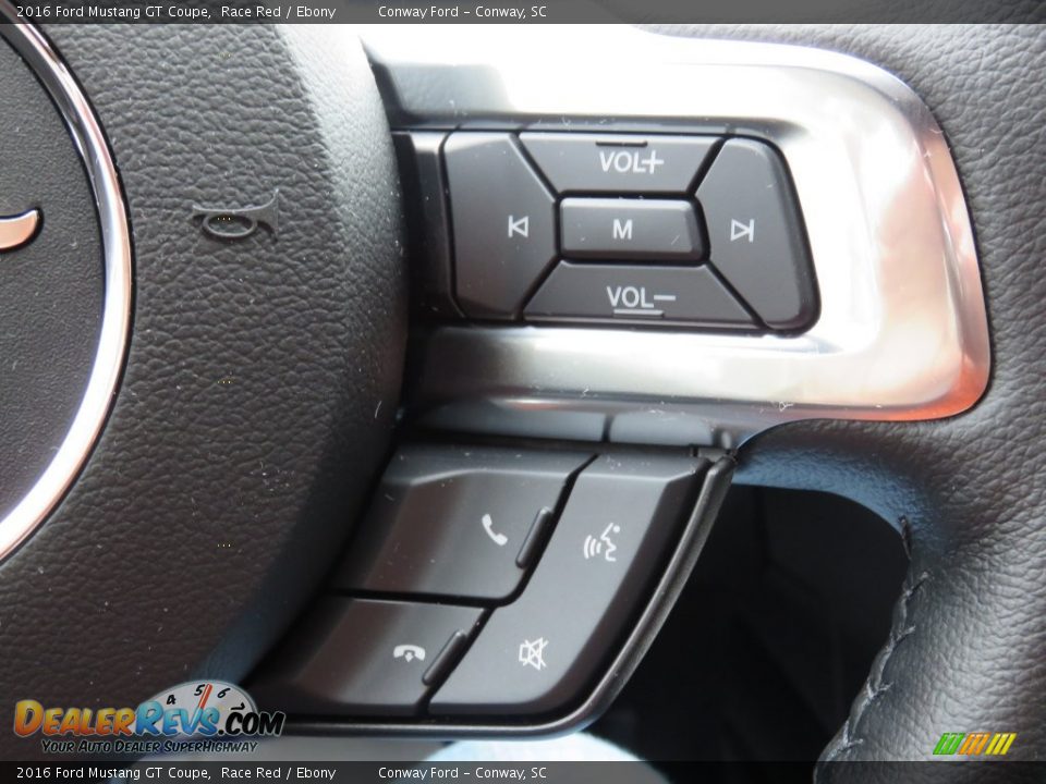 2016 Ford Mustang GT Coupe Race Red / Ebony Photo #23