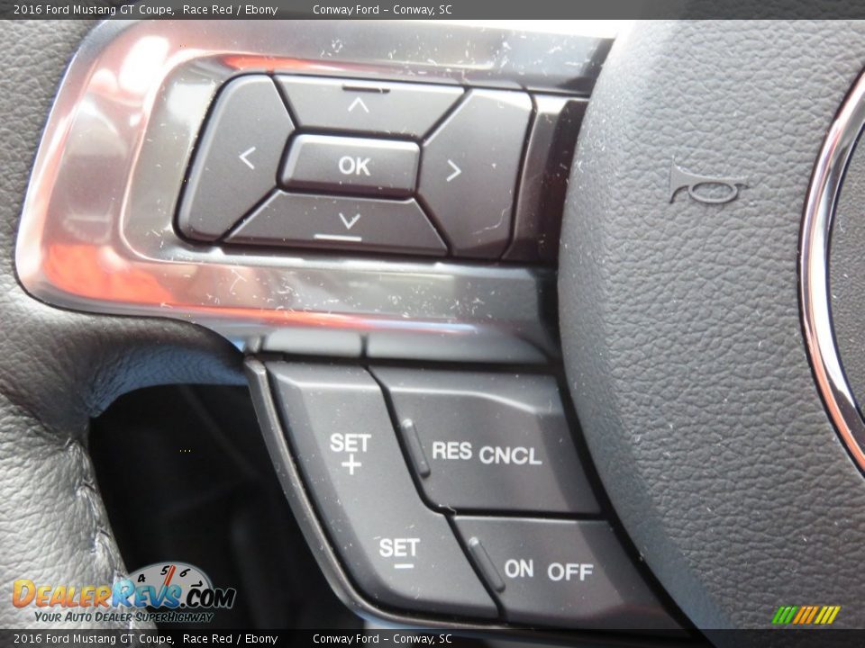 2016 Ford Mustang GT Coupe Race Red / Ebony Photo #24