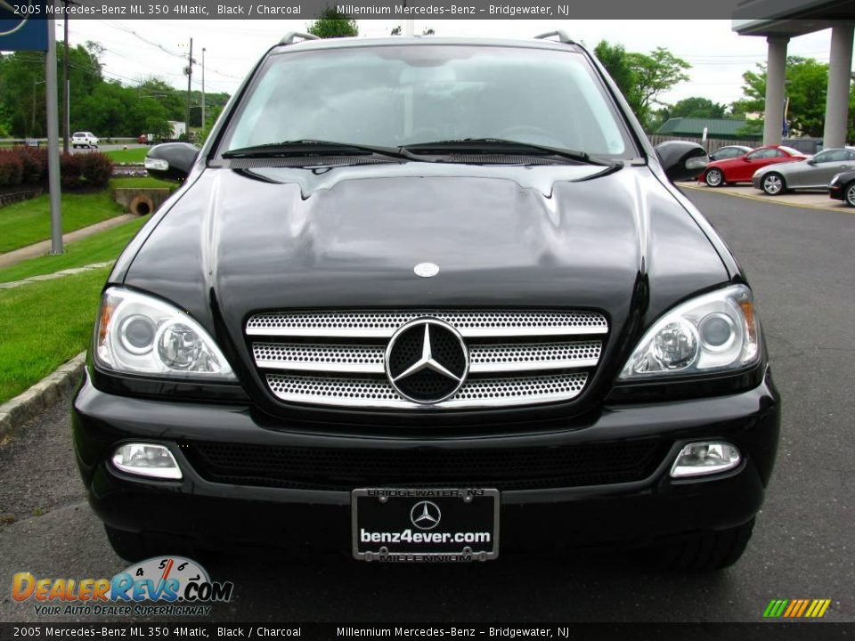2005 Mercedes-Benz ML 350 4Matic Black / Charcoal Photo #7