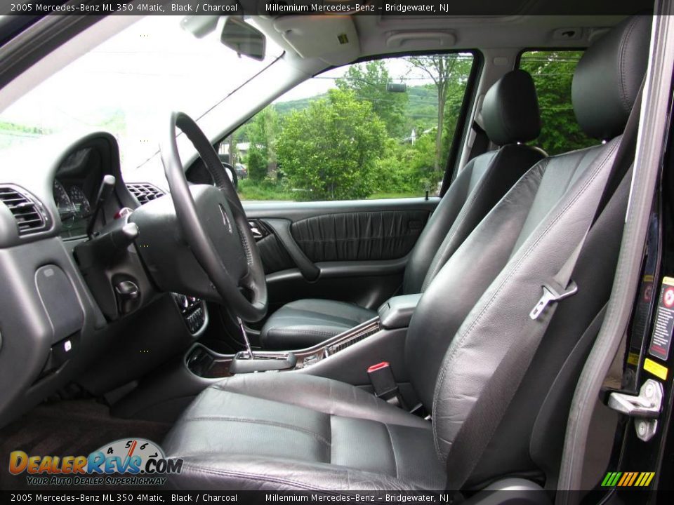 2005 Mercedes-Benz ML 350 4Matic Black / Charcoal Photo #9