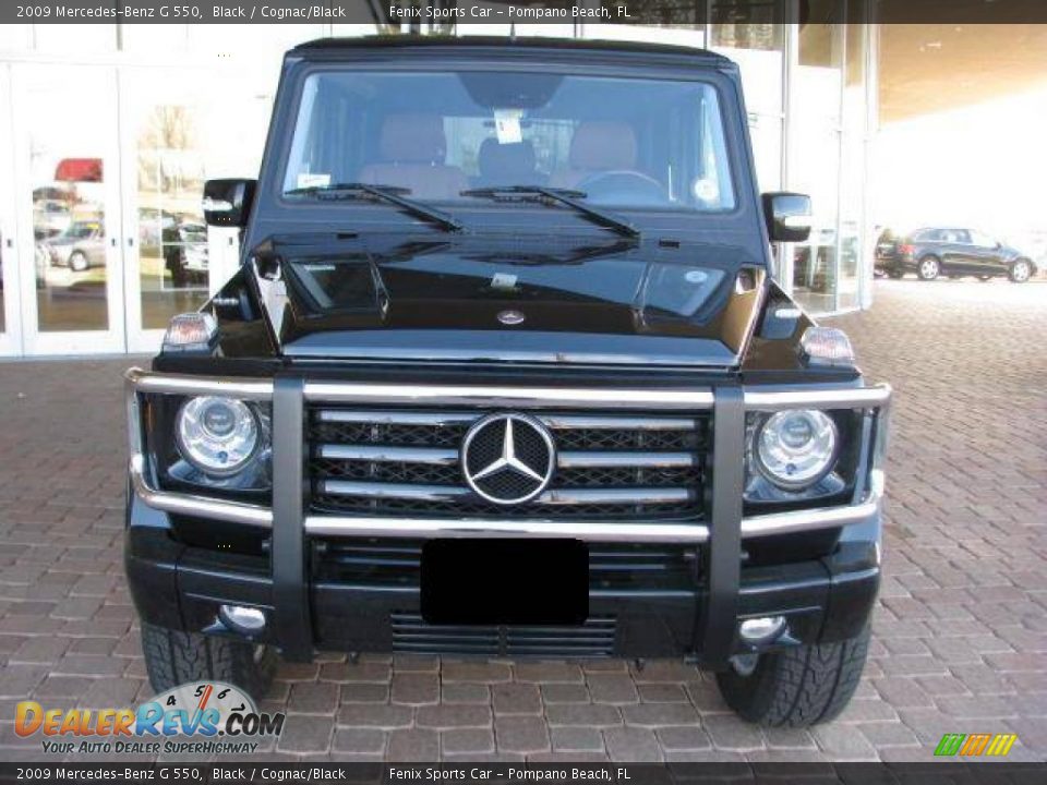 2009 Mercedes-Benz G 550 Black / Cognac/Black Photo #2
